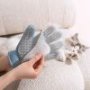 2-in-1 Pet Grooming Glove – Double-Sided Deshedding & Massage Brush for Cats/Dogs, Removes Loose Hair from Fur & Furniture