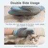 2-in-1 Pet Grooming Glove – Double-Sided Deshedding & Massage Brush for Cats/Dogs, Removes Loose Hair from Fur & Furniture
