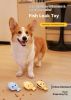 Fish-Shaped Dog Treat Dispenser Toy ��� Food-Grade Silicone Slow Feeder for Boredom Relief